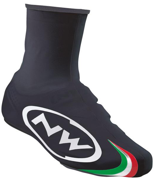 2014 NW Copriscarpe Ciclismo Nero e Verde